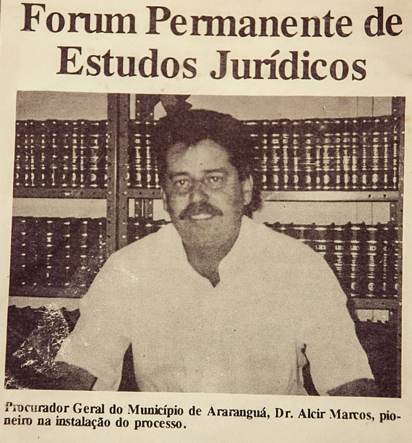 Alcir Marcos como Procurador-Geral
