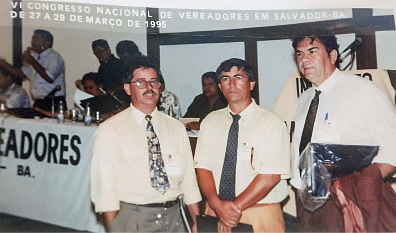 Alcir Marcos no congresso de vereadores